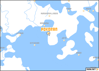 map of Pokoran