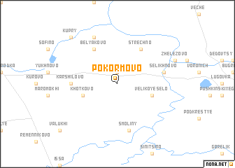 map of Pokormovo