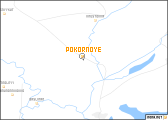 map of Pokornoye