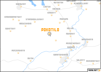 map of (( Pokotilo ))