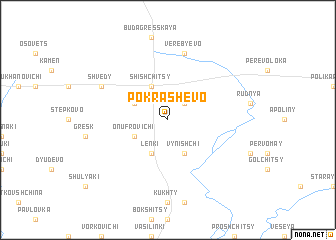 map of Pokrashevo