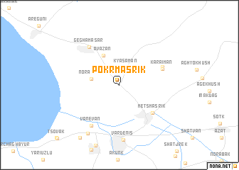 map of Pʼokʼr Masrik