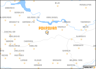 map of Pokrovan