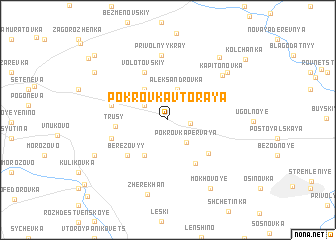 map of Pokrovka Vtoraya