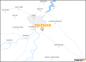 map of Pokrovka