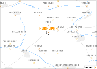 map of Pokrovka