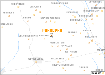 map of Pokrovka