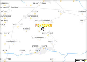 map of Pokrovka