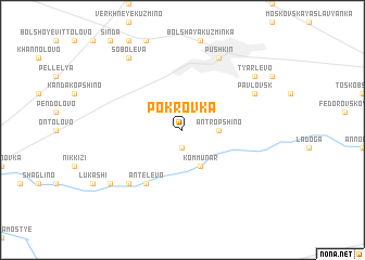 map of Pokrovka