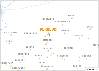 map of Pokrovka