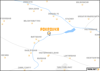 map of Pokrovka