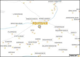 map of Pokrovka