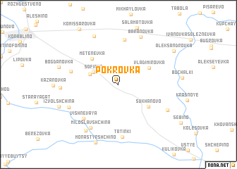 map of Pokrovka