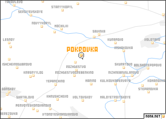 map of Pokrovka