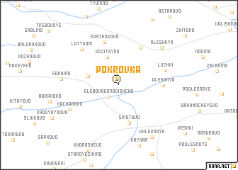 map of Pokrovka