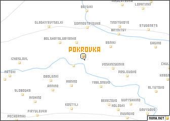 map of Pokrovka