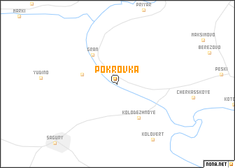 map of Pokrovka