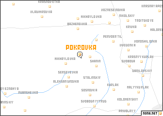 map of Pokrovka