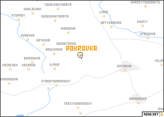 map of Pokrovka