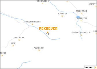 map of Pokrovka