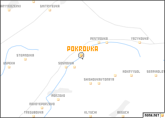 map of Pokrovka