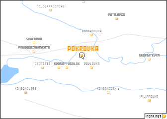 map of Pokrovka