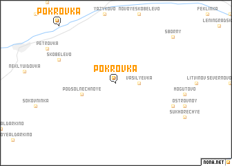 map of Pokrovka