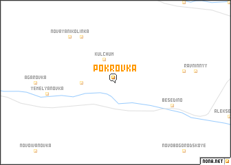 map of Pokrovka