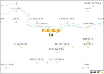 map of Pokrovka