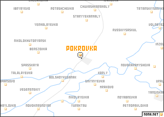 map of Pokrovka