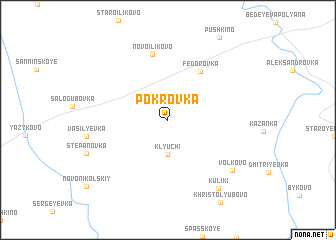 map of Pokrovka