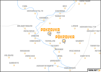 map of Pokrovka