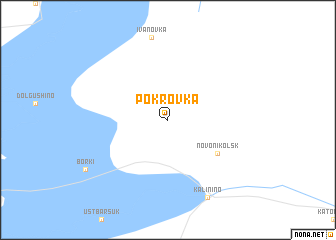 map of Pokrovka