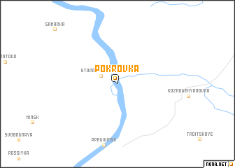 map of Pokrovka