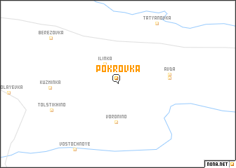 map of Pokrovka