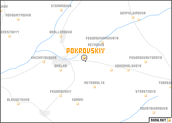 map of Pokrovskiy