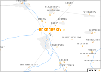 map of (( Pokrovskiy ))