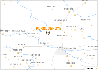 map of Pokrovskoye
