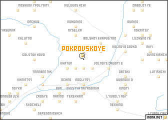 map of Pokrovskoye