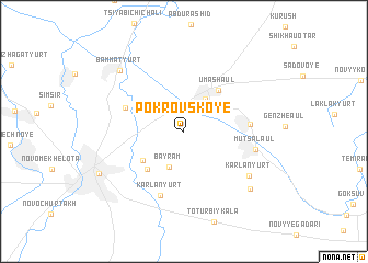 map of Pokrovskoye