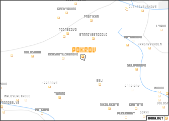 map of Pokrov