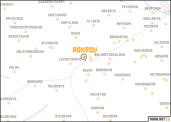 map of Pokrov