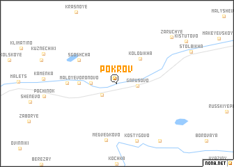 map of Pokrov