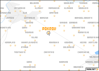 map of Pokrov