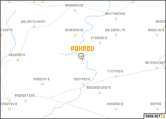 map of Pokrov