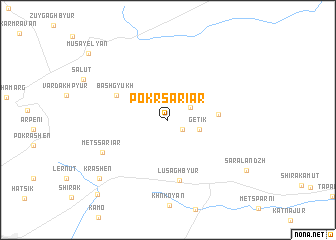 map of Pʼokʼr Sariar