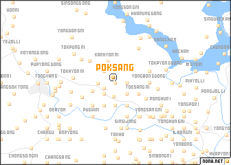 map of Poksang