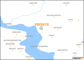 map of Pokshta