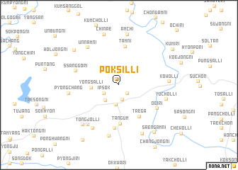 map of Poksil-li