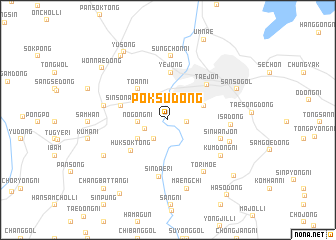 map of Poksu-dong